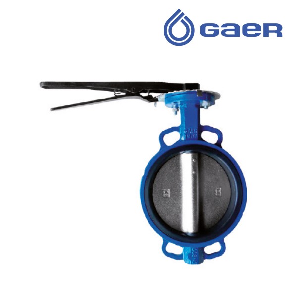 Válvula Mariposa con Disco en Acero Inoxidable con Actuador tipo Palanca