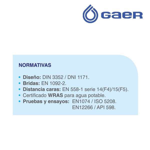 Válvula de Compuerta HD Vástago No Ascendente Sello Resilente