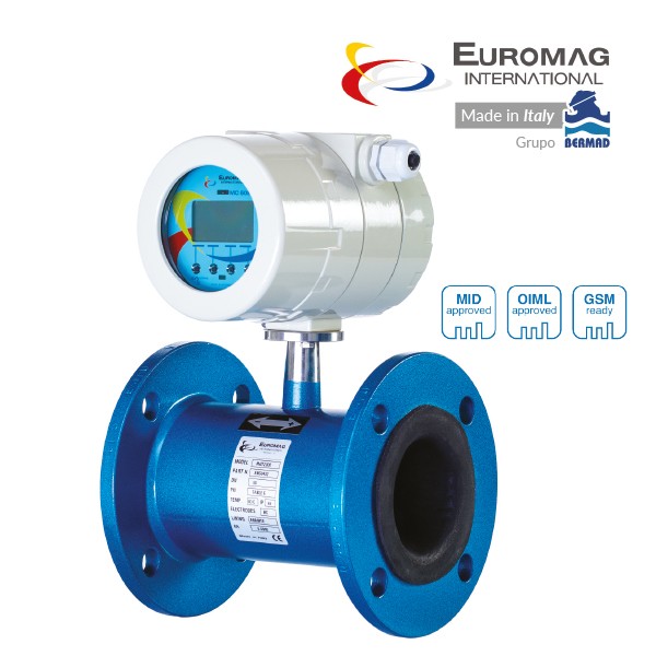 Macromedidor Electromagnético Euromag Conexión Eléctrica Modelo MC608
