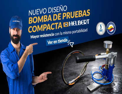 Bomba de Pruebas Compacta - 400 PSI
