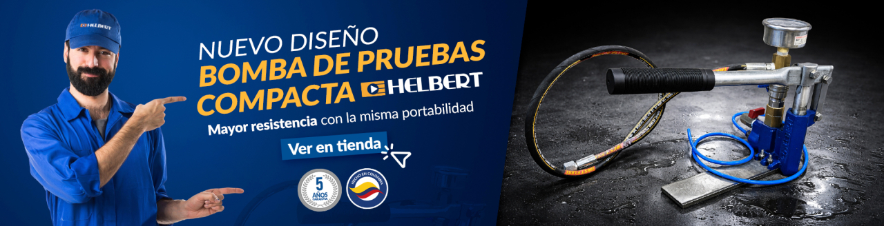 Bomba de Pruebas Compacta - 400 PSI